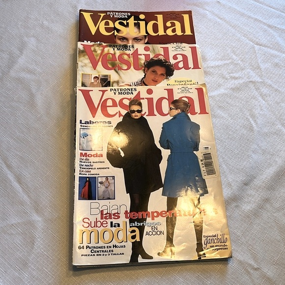VESTIDAL FASHION MAGAZINES SET OF 3 - Picture 16 of 16